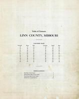 Index Page, Linn County 1915